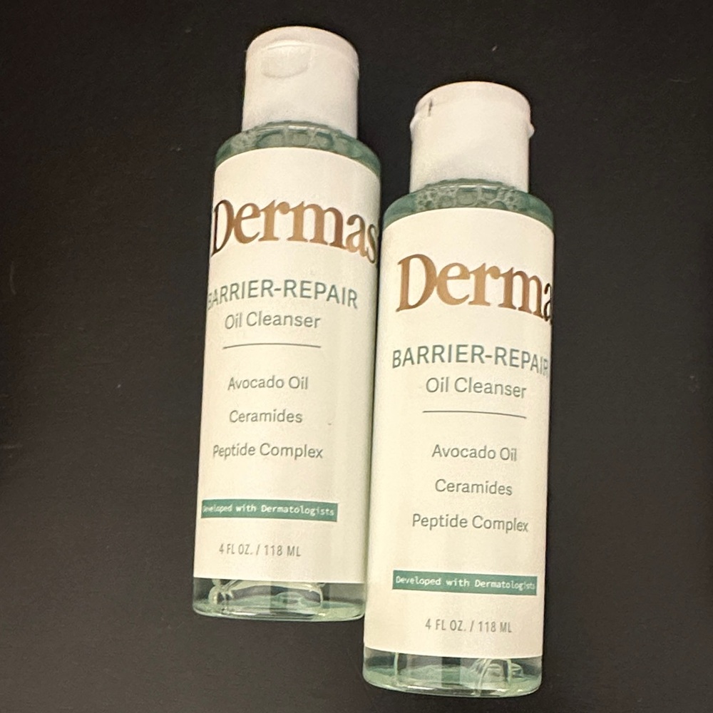 2 Dermasil Barrier Repair Oil Cleanser Avocado Oil Ceramides & Peptide complex